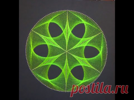 How to make string art wall decor