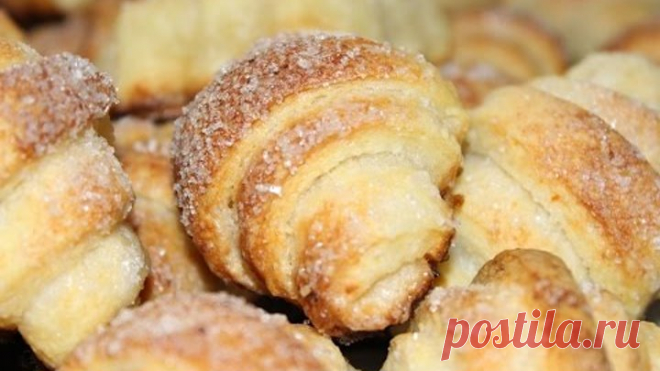 Готовим творожные рогалики, легко и просто для новичков