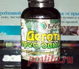 Очищение кожи и организма с помощью березового дегтя.