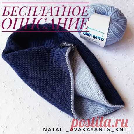 Шапочка от natali_avakayants_knit (Вязание спицами) – Журнал Вдохновение Рукодельницы