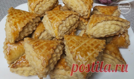 Рецепт вкусной выпечки. Готовим гату Гата или кята – это распространенная армянская, азербайджанская и восточная сладость. Вот эту замечательную выпечку и приготовим.