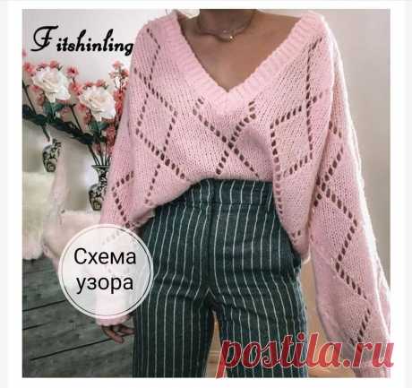 Photo by knitting_in_trendd on March 28, 2021. May be an image of 1 person and text that says 'Fitshinling схема узора'.