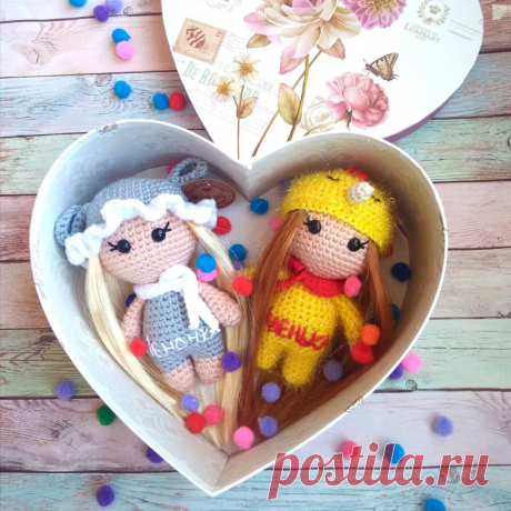 PDF Девочка в шляпке крючком. FREE crochet pattern; Аmigurumi doll patterns. Амигуруми схемы и описания на русском. Вязаные игрушки и поделки своими руками #amimore - кукла, куколка.