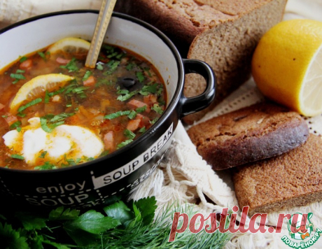 Солянка сборная мясная – кулинарный рецепт