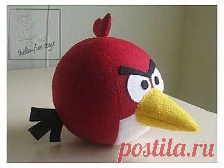 Шьём одну из Angry Birds. - Игрушки