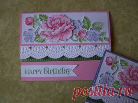 Stippled Blossoms Birthday Wishes | Card Making Designs 8.