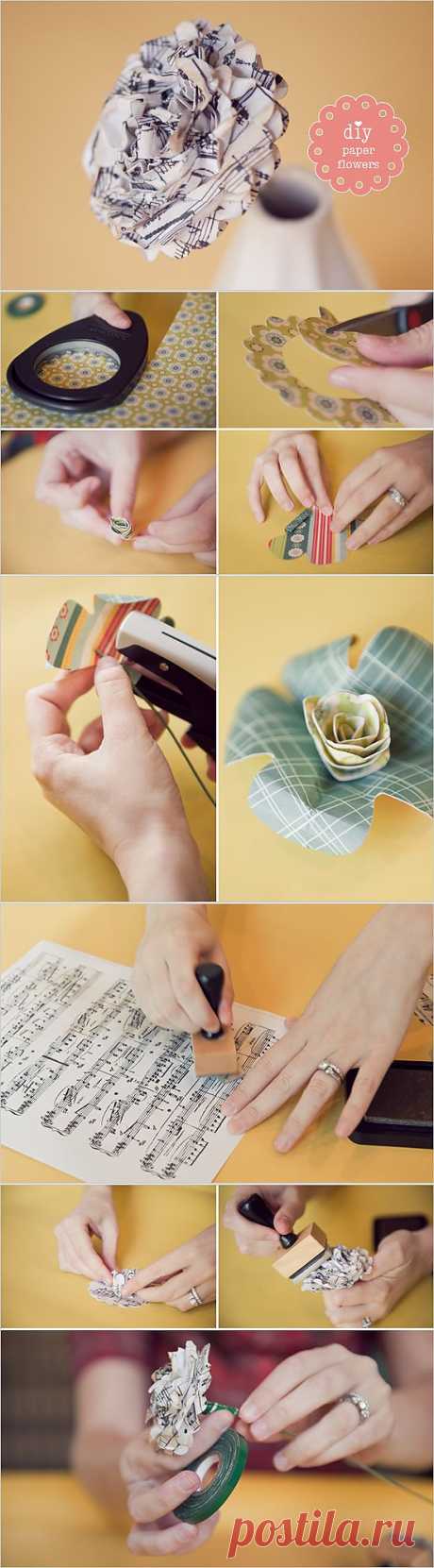 Do It Yourself Paper Flowers