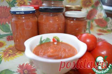 Соус &quot;Краснодарский&quot; по-советски - кулинарный рецепт