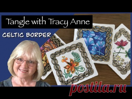 Tangle with Tracy Anne - How to draw a Celtic Border