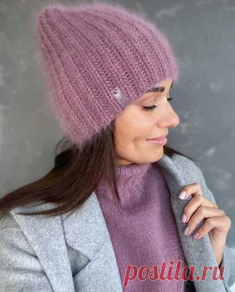 11 современных Instagramных зимних шапок спицами. | Галина Knitting | Яндекс Дзен