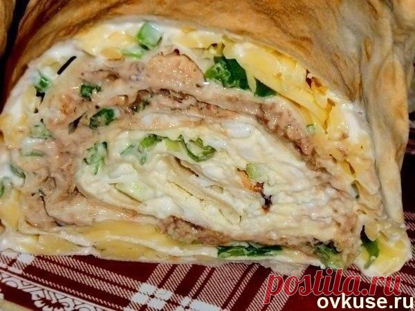 Рулет "Мимоза" - Простые рецепты Овкусе.ру