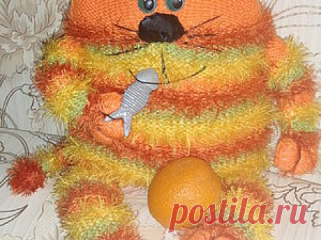 Апельсиновый кот-подушка!.