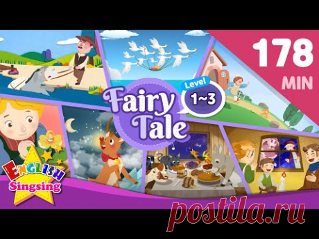 All Stories - Fairy tale Compilation | 178 minutes English Stories (Reading Books)