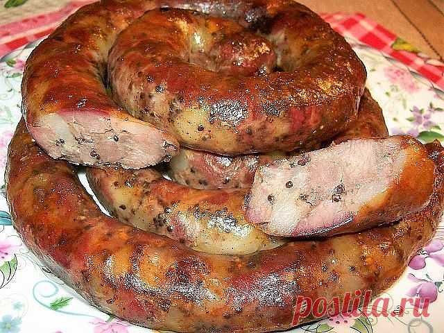 КОЛБАСА ДОМАШНЯЯ КУРИНАЯ БЫСТРОГО ПРИГОТОВЛЕНИЯ-ОБАЛДЕННЫЙ ВКУС!