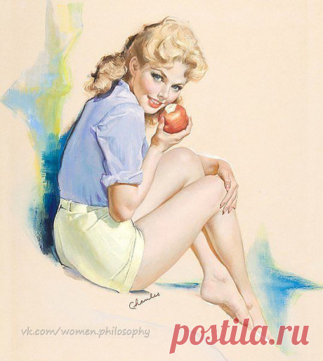 Акварель - МОДЕЛИ  50-60 г.г