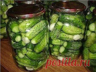 Заготовка огурчиков
