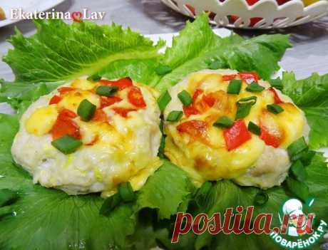 Мясные гнезда с сыром и овощами – кулинарный рецепт