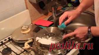 Даже старые бабушкины сковородки сверкают чистотой! Лучшее средство!