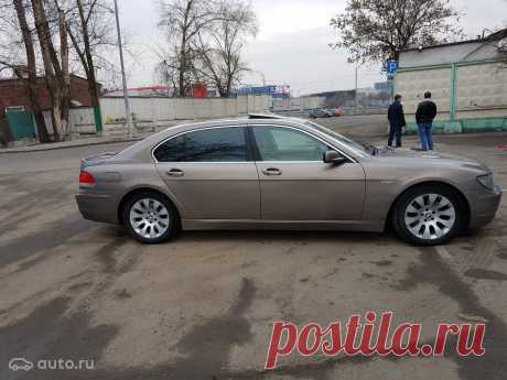 Купить BMW 7 серия IV (E65/E66) Рестайлинг 750Li с пробегом в Москве: 2005 года, цена 498 000 рублей — Авто.ру