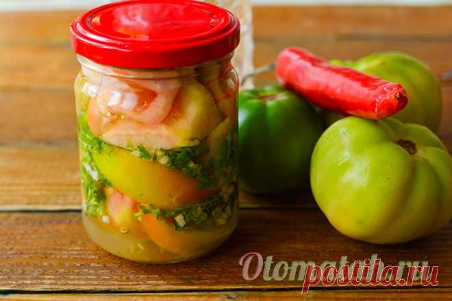 Зеленые помидоры по-армянски, самая вкусная заготовка на зиму Армянская нация издавна славилась своим кулинарным мастерством. Пряные и ароматные блюда этой кухни, несмотря на немалую остроту, неизменно вызывают восторг своим невероятным вкусом. А еще армяне – великие мастера в приготовлении заготовок на зиму. Хочу предложить вам один из самых вкусных рецептов заготовки по-армянски, который порадует тех, кто очень любит томаты: вкуснейшие, пикантные зеленые помидоры, которы...