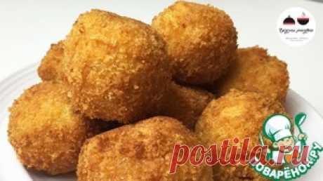 Картофельные шарики с ветчиной и сыром - кулинарный рецепт
