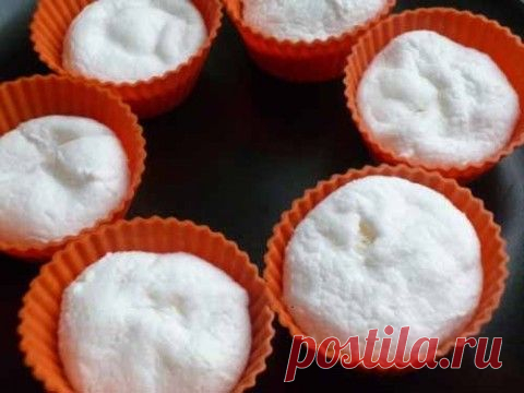 Безе в микроволновке за 30 секунд
