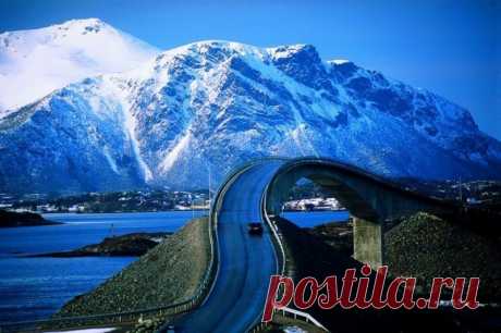 Атлантик Роуд - самая красивая дорога мира, Норвегия