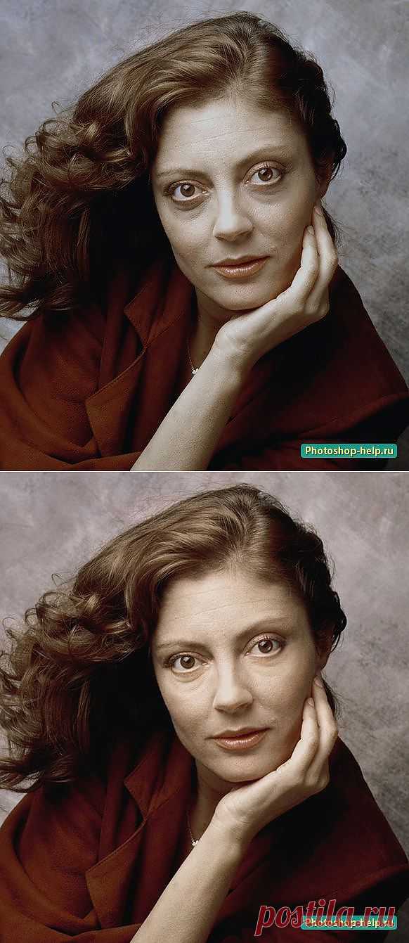 Как убрать синяки в Фотошоп. Подробный урок » Уроки фотошопа - Все для Adobe Photoshop / Photoshop-help.ru