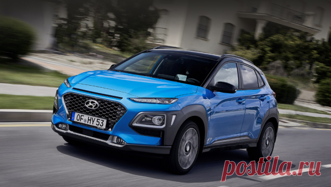 Паркетник Hyundai Kona получил гибридную вариацию Кроссовер Hyundai Kona, дебютировавший пару лет назад с обычными бензиновыми моторами, позднее разжился модификациями на чистой электротяге и с дизельным