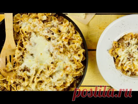 Макароны по-флотски в прошлом! – Вкуснейшая паста с фаршем в томатном соусе