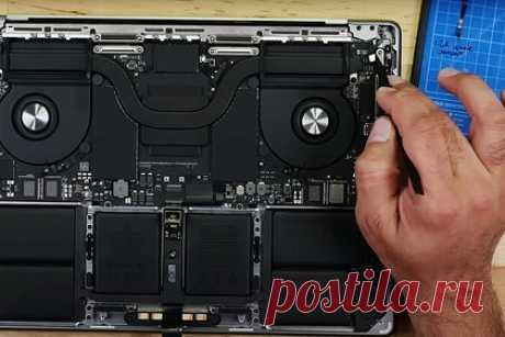 Внутренности новых MacBook Pro показали на видео. Специалисты iFixit оценили ремонтопригодность новых компьютеров Apple. В рамках ролика энтузиасты разобрали новые MacBook Pro на 14 и 16 дюймов, а также показали их внутренности на видео. Ремонт и апгрейд компьютеров может быть усложнен тем, что большая часть компонентов устройств припаяна к материнской плате.
