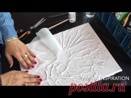 #DIY #tableau #idée #peinture حيل وافكار لصنع لوحة فنية بأبسط الطرق