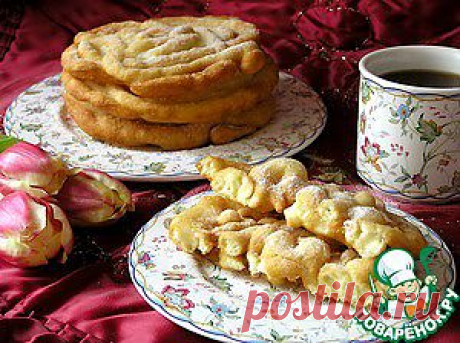 Crepe frisee или блинные кружева - кулинарный рецепт