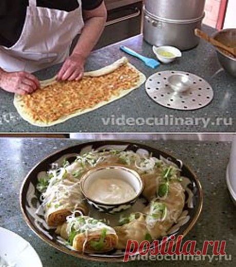 Ханум(паровой рулет с картошкой) - Простые рецепты Овкусе.ру