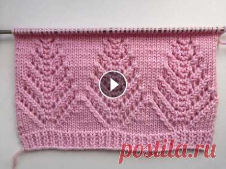 Красивый узор спицами для свитера или кардигана.  Beautiful Knitting Stitch Pattern For Cardigan. Красивый узор спицами для свитера или кардигана. Beautiful Knitting Stitch Pattern For Cardigan. В этом видео я покажу Вам как связать красивый необыч...