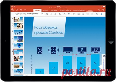 Microsoft PowerPoint — программа для создания презентаций