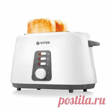 Тостер Vitek VT-1581 W
1 630 руб.

Автоматическое центрирование тостов: +
Материал корпуса: пластик
Мощность, Вт: 780
Ненагревающийся корпус: +
Подогрев булочек: +
Регулировка степени поджаривания тостов: +
Съемный поддон для крошек: +
Функции подогрева / остановки / размораживания: +