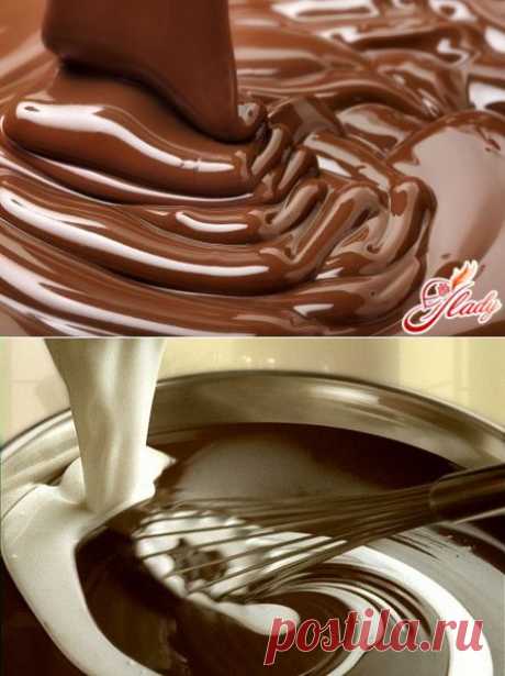 Глазурь шоколадная: рецепт “от-кутюр”