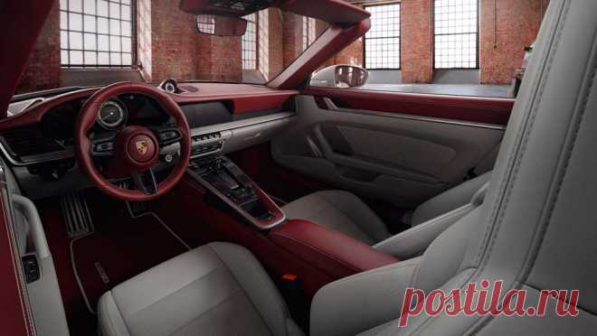 Все версии Porsche 911 получили новые варианты отделки интерьера