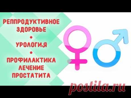 Репродуктивное здоровье. Простатит лечение и профилактика. Охрана здоровья - YouTube