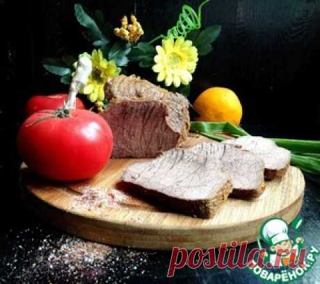 Нежнейшая говядина на бутерброды - кулинарный рецепт******** (в МВ- 80 мин.)
Говядина	— 800 г
Соевый соус	— 2 ст. л.
Соус	(Сацебели) — 4 ст. л. (или густой томатный)
Соль	— 1 щепот.
Специи	(По щепотке: чеснок сушеный, кориандр, базилик, чабер, майоран)