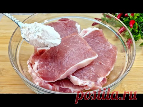 🔥😋 Эту хитрость с мясом мало кто знает. Легкий и вкусный ужин! 😋 🔝3 рецепта