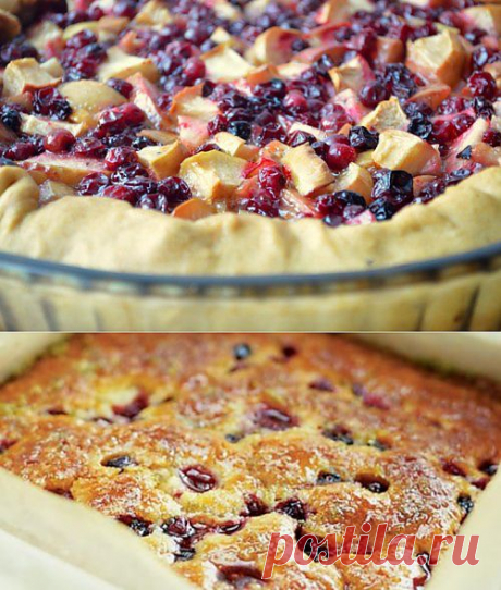 Пироги с замороженными ягодами: лучшие рецепты и особенности приготовления / Простые рецепты