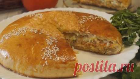 Вкуснейший рыбный пирог! Невозможно оторваться) рецепт с фото