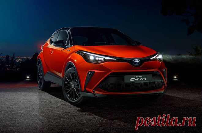 Кроссовер Toyota C-HR 2020 обновился и получил мощную гибридную версию - цена, фото, технические характеристики, авто новинки 2018-2019 года