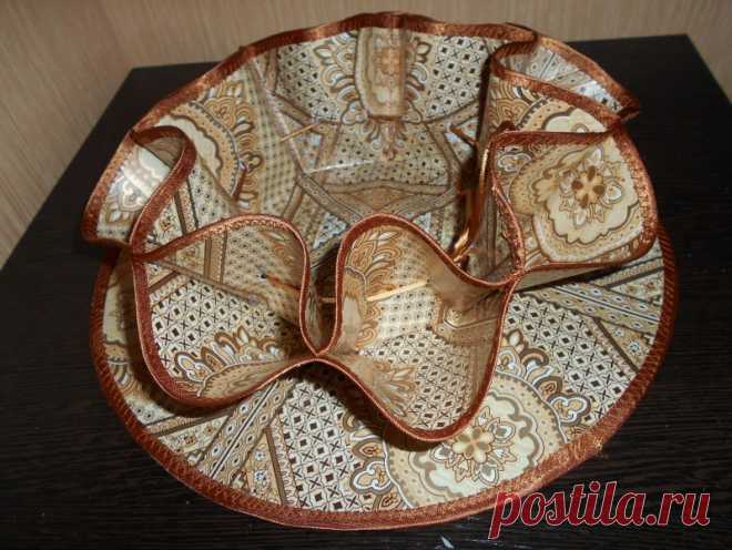 Мастер-класс 'Ваза-салфетка' трансформер | рукоделие | Постила