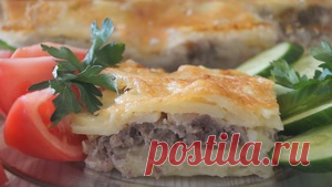 Картофельная запеканка с фаршем. Просто, Быстро и Жутко Вкусно! рецепт с фотографиями
