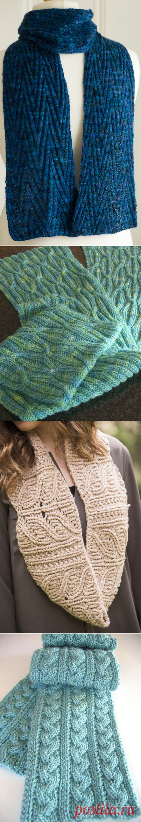 Reversible Scarf Knitting Patterns | In the Loop Knitting