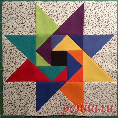 «Tutorial: Star Twist Pinwheels Звезда лоскуты одеяла, Японские одеяла, Одеяло из лоскутов» — карточка пользователя елена петрова в Яндекс.Избранном