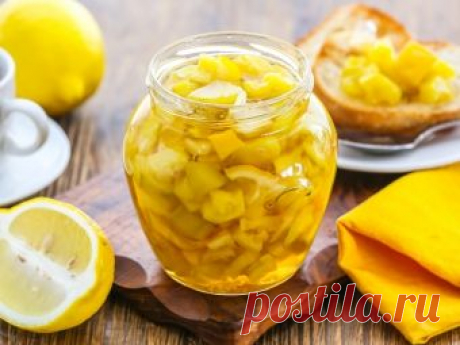 Варенье из кабачков с лимоном - рецепт приготовления от Простоквашино